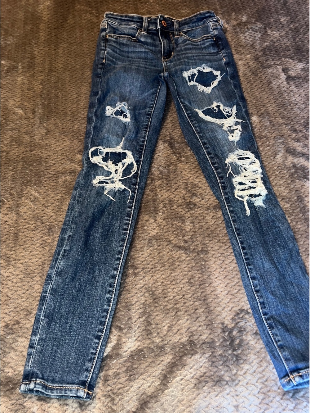 American Eagle Next Level Stretch, Skinny Jeans, size 00 short